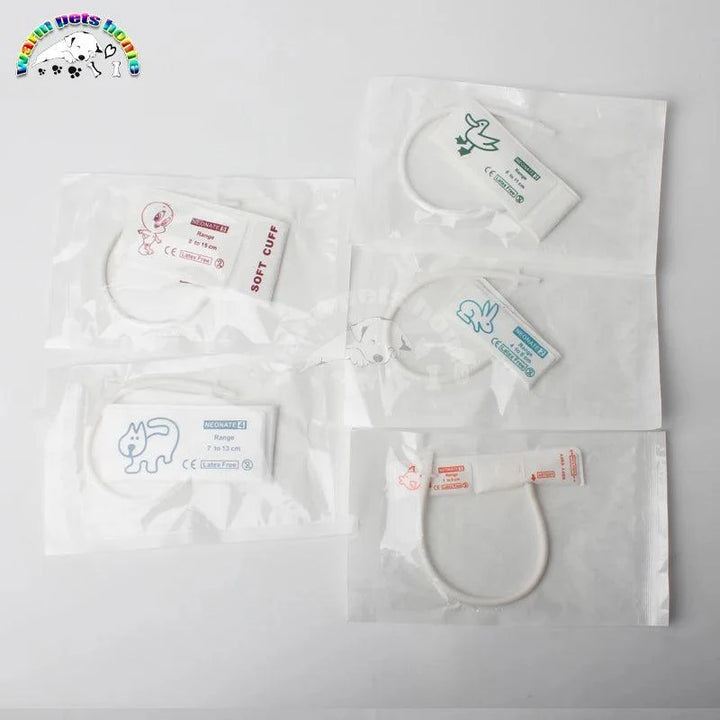 Lisslune | Replaceable Adjustable Blood Pressure Cuff Set for Newborn Pets - Multiple Size Options for Accurate Measurements