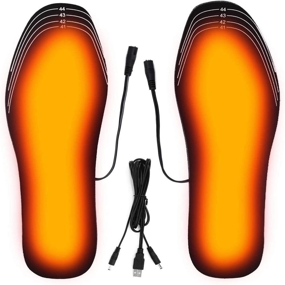 Lisslune | Rechargeable Heated Insoles – USB rechargeable with Adjustable Heat Settings