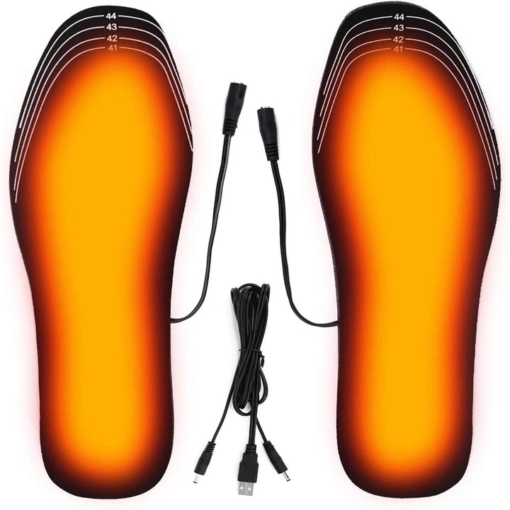 Lisslune | Rechargeable Heated Insoles – USB rechargeable with Adjustable Heat Settings