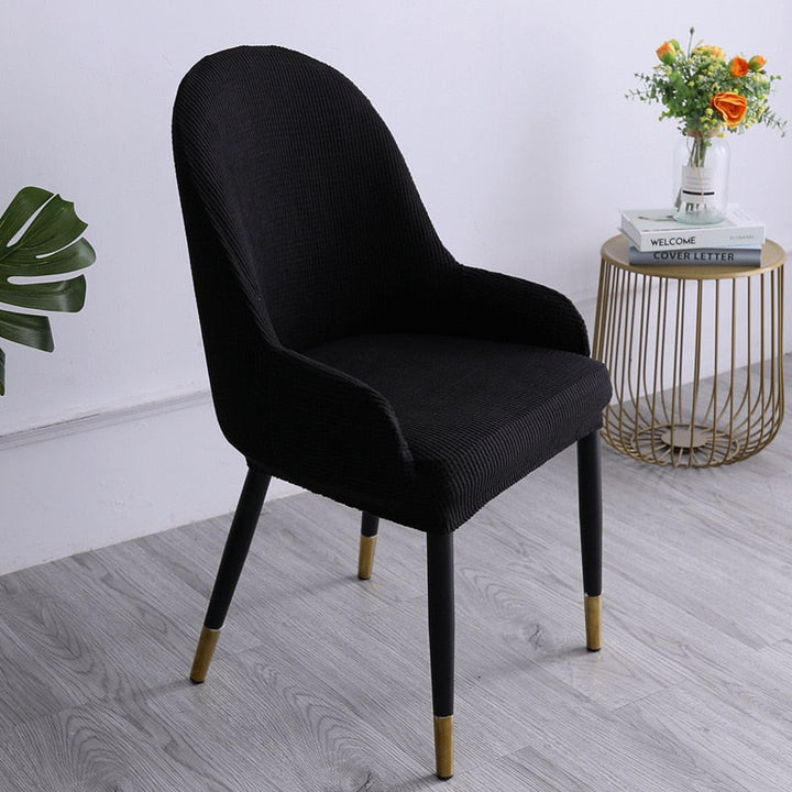 Lisslune | Perfect Fit High Elasticity Curved Chair Cover