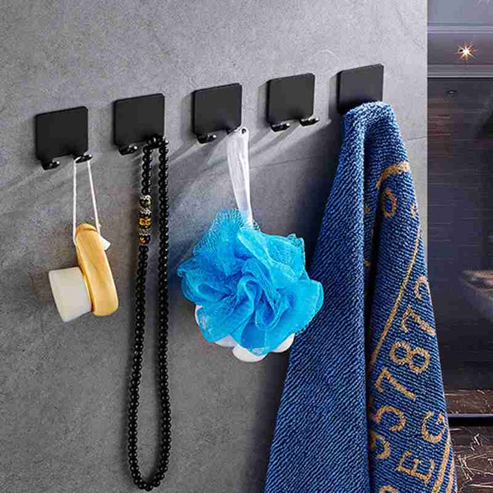 Lisslune | Punch-free Razor Holder Storage Hook (1/2/3 Pieces) - Wall Mounted Men's Razor Shelf for the Bathroom