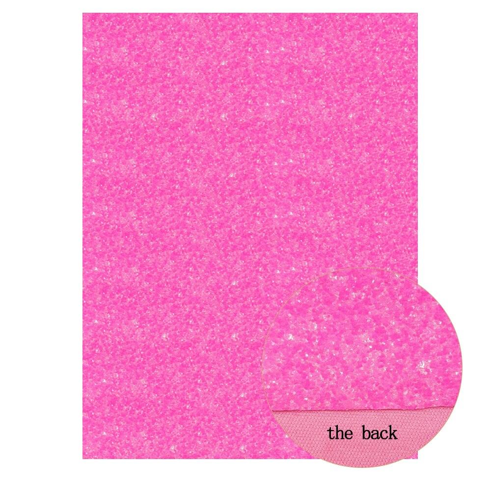 Lisslune | Sparkling Pink Faux Leather Crafting Sheets - Elevate your DIY projects