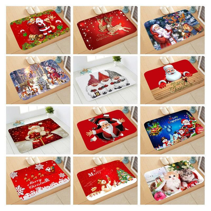 Lisslune | Cheerful Holiday Doormat for a Cheerful Welcome
