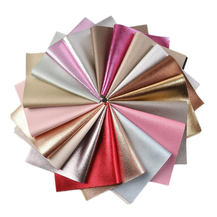 Lisslune | Elegant Lychee Hollow synthetic leather for creative masterpieces