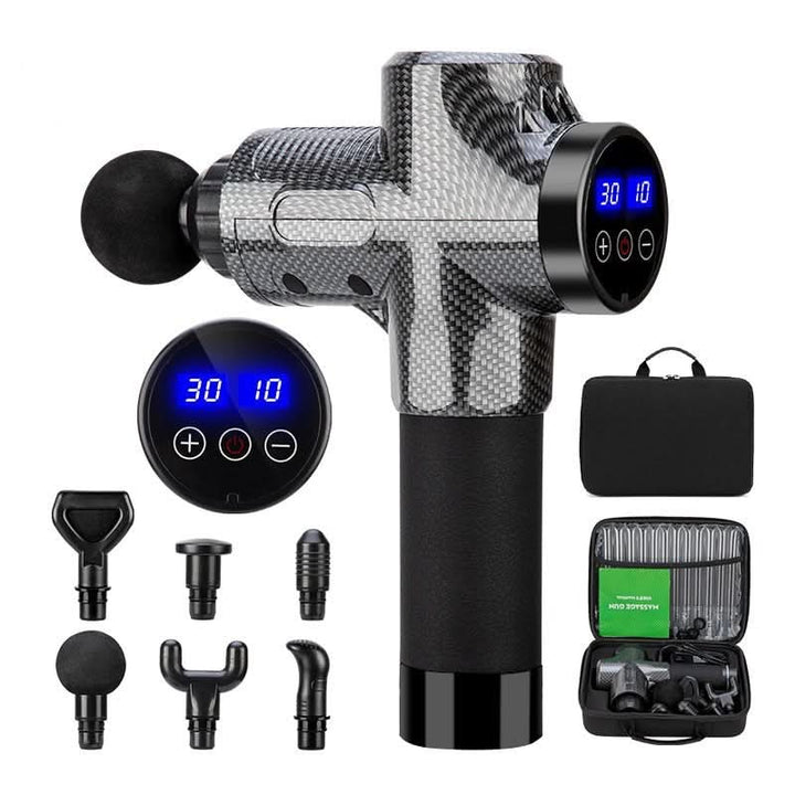 Lisslune | Rechargeable Massage Gun with 6 Attachments