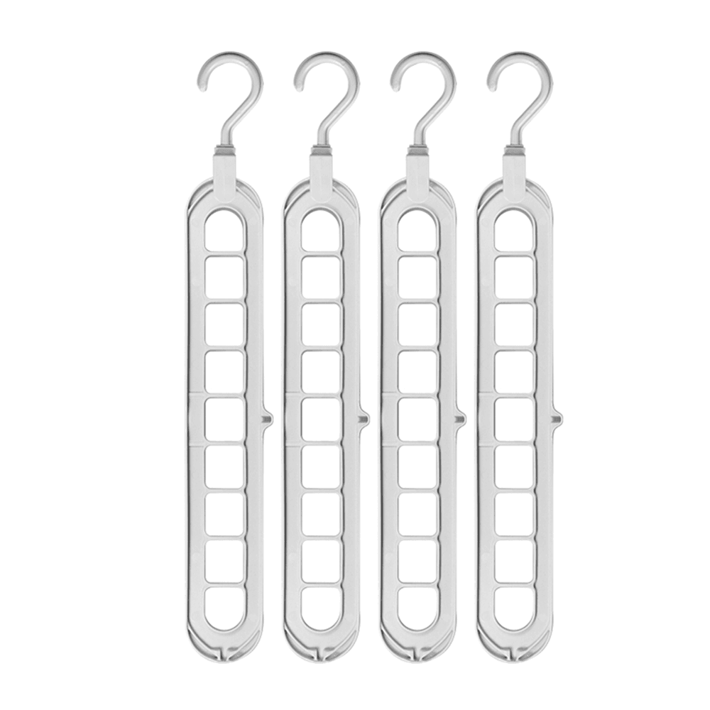 Lisslune | Chic circular 9-hole plastic closet organizer