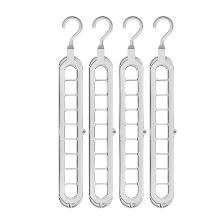 Lisslune | Chic circular 9-hole plastic closet organizer