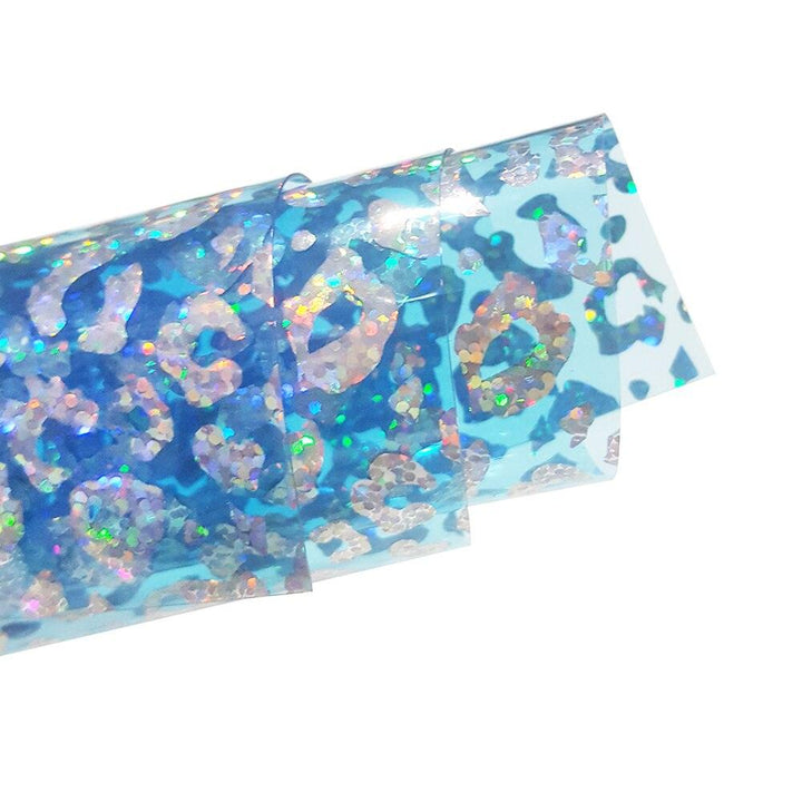 Lisslune | Shiny star and heart PVC craft sheets for artistic creations