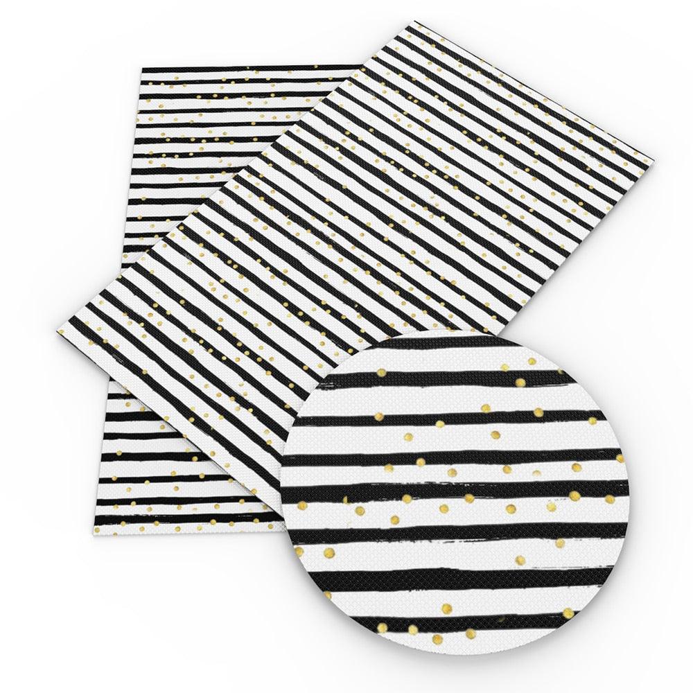 Lisslune | Elegant Monochrome Synthetic Leather Craft Sheet for Creative DIY Endeavors