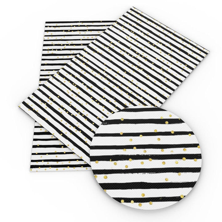Lisslune | Elegant Monochrome Synthetic Leather Craft Sheet for Creative DIY Endeavors