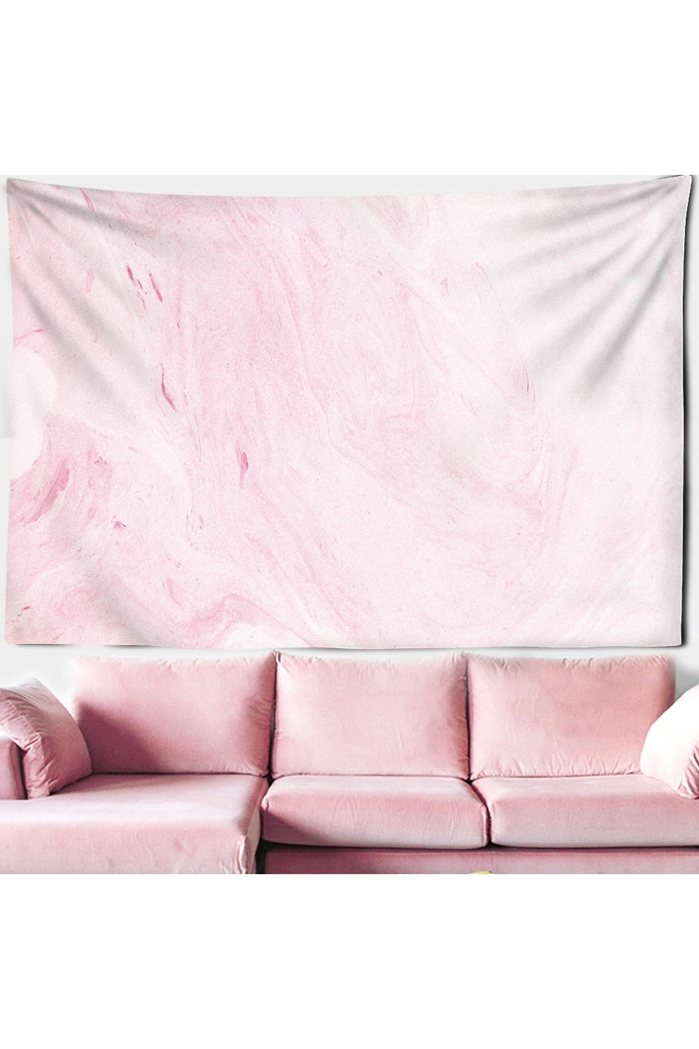 Lisslune | Pink Wall Tapestry