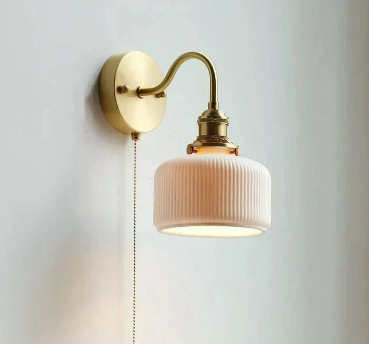 Lisslune | ScandiAura – Stylish Ceramic Wall Light with Nordic Design