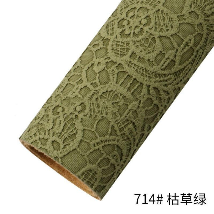 Lisslune | Luxurious textured synthetic leather craft board - Premium vinyl for DIY creations