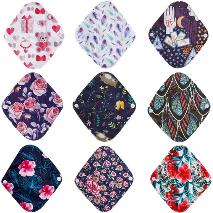 Lisslune | 10 pieces reusable pads - Organic periods reusable pads