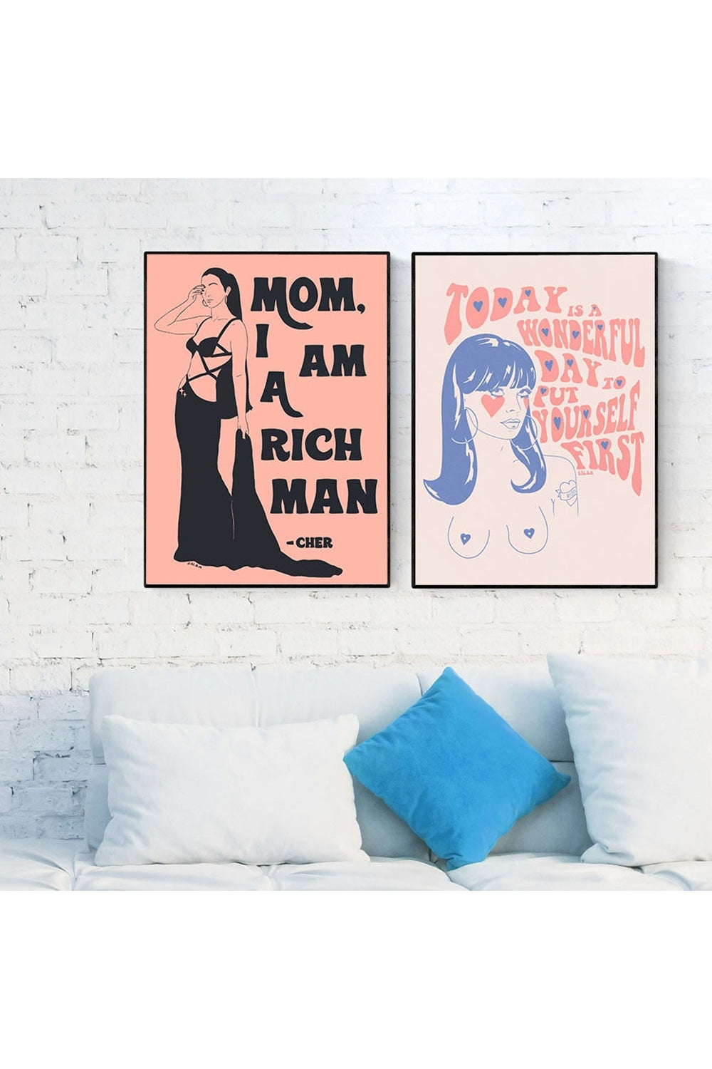 Lisslune | Feminist Canvas Poster