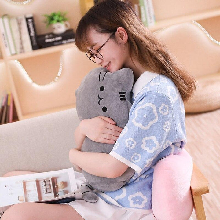 Lisslune | Charming Kitty Cuddle Cushion - A Treat for Cat Lovers