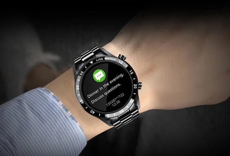 Lisslune | Luxury 4G Smartwatch – Stylish Watch with Calls, GPS & Health Features