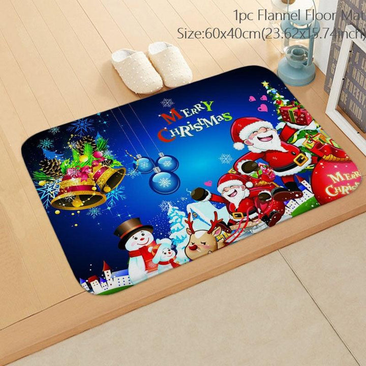 Lisslune | Cheerful Holiday Doormat for a Cheerful Welcome