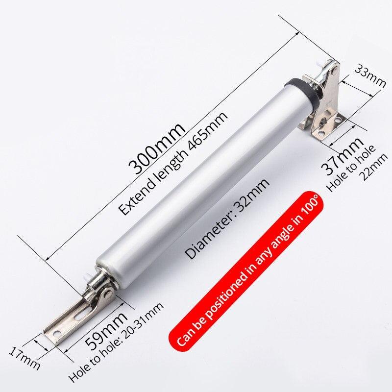 Lisslune | Pneumatic automatic door closer - Adjustable, quiet and durable aluminum design