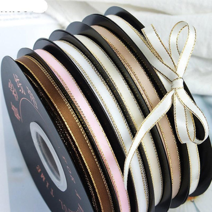 Lisslune | Luxe shimmering satin craft ribbon collection - 50 yards premium quality for DIY masterpieces