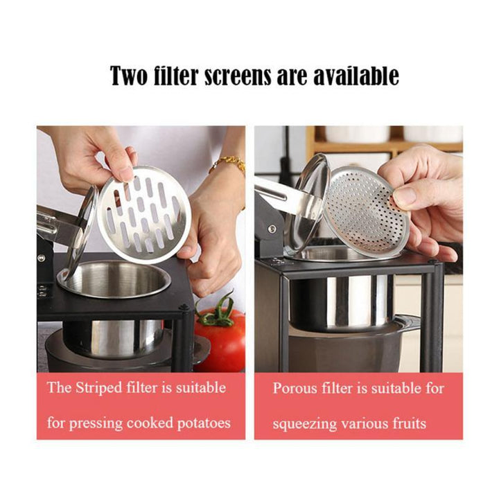 Lisslune | Fresh Squeeze Stainless Steel Manual Juicer