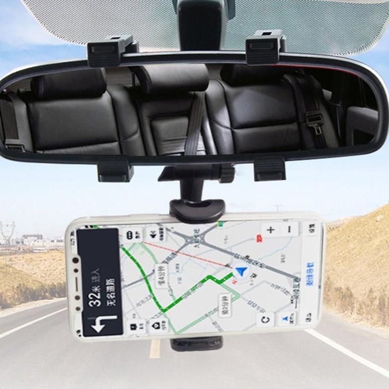 Lisslune | Car Rearview Mirror Phone Holder