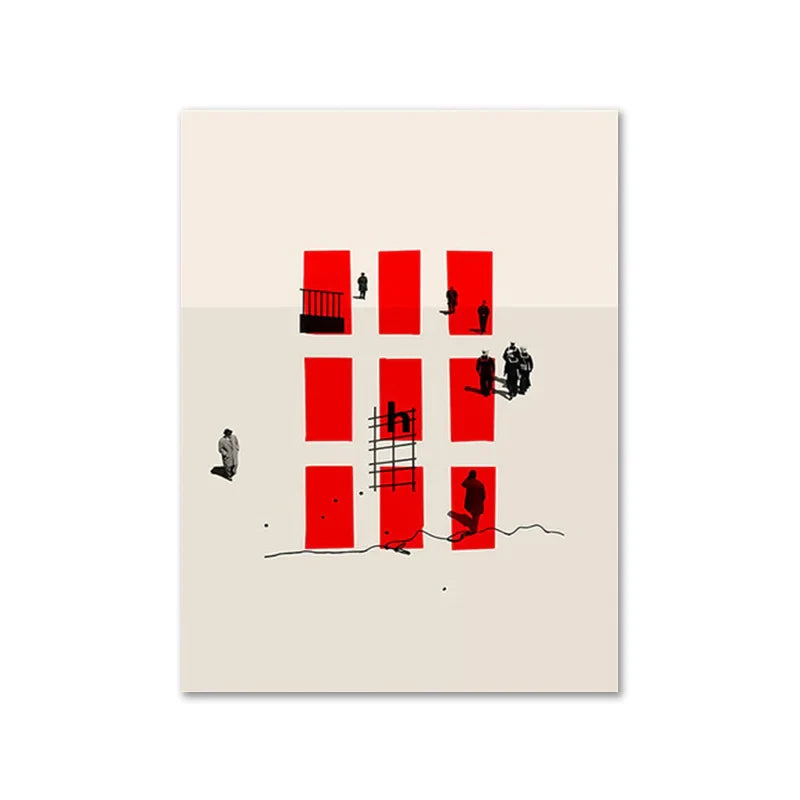 Lisslune | Geometry Canvas Poster