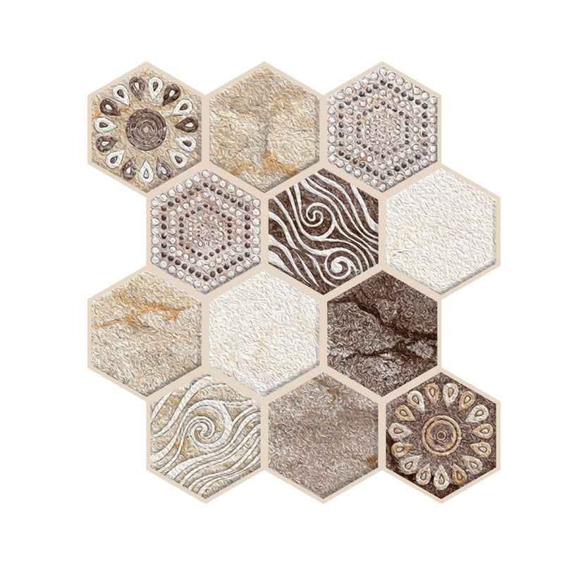 Lisslune | 3D Self-Adhesive Brick Pattern Wallpaper