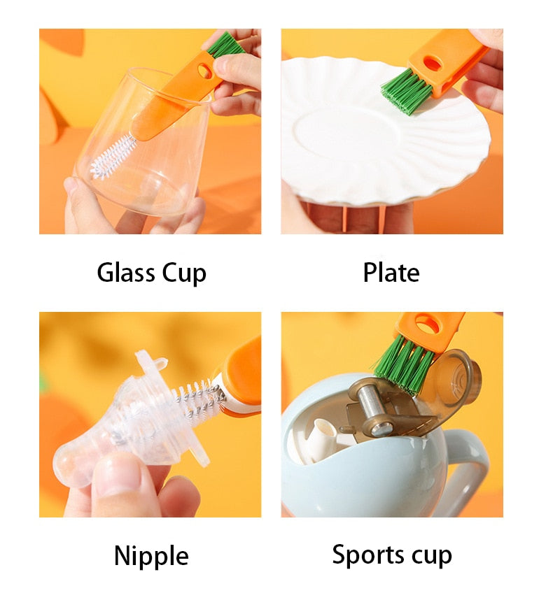 Lisslune | Home Kitchen Easy Cleaning Brush Set