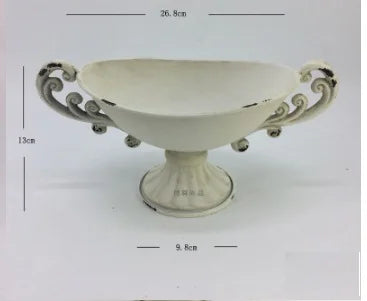 Lisslune | European Vintage Chalice Vase Made of Iron