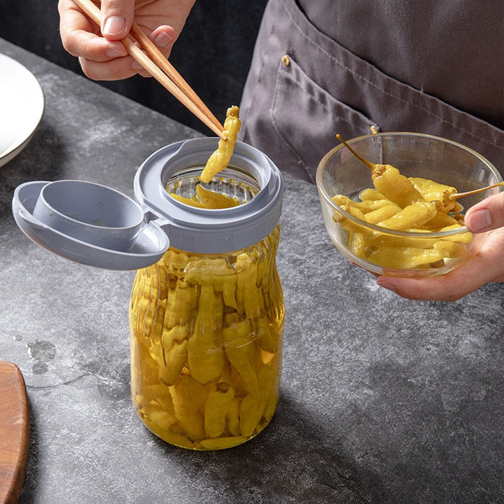 Lisslune | Moisture-Proof Pickle Storage Jars