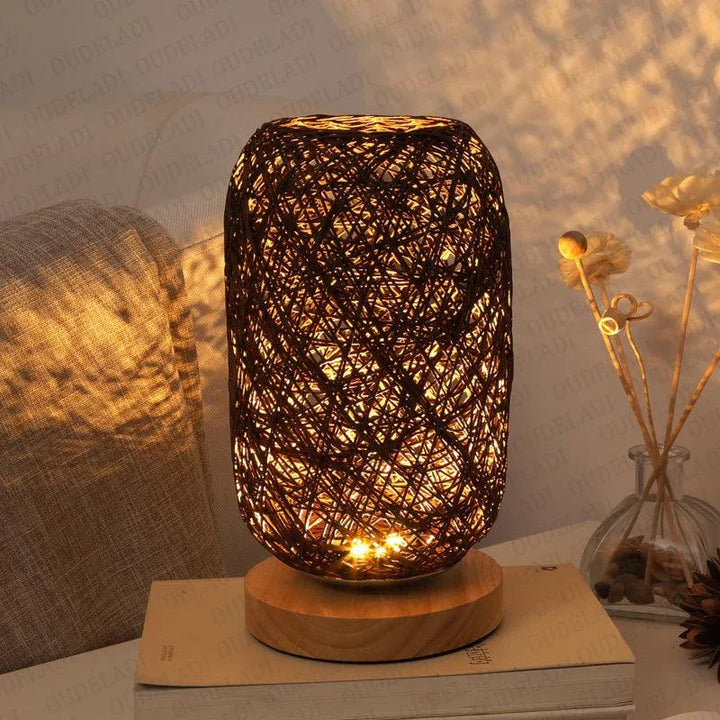 Lisslune | WoodLuxe - Rattan-Inspired Table Light