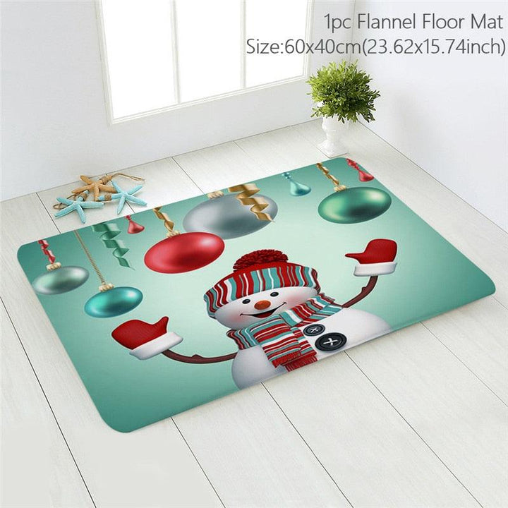 Lisslune | Cheerful Holiday Doormat for a Cheerful Welcome