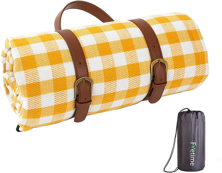 Lisslune | Checked Picnic Beach Blanket 150/200cm
