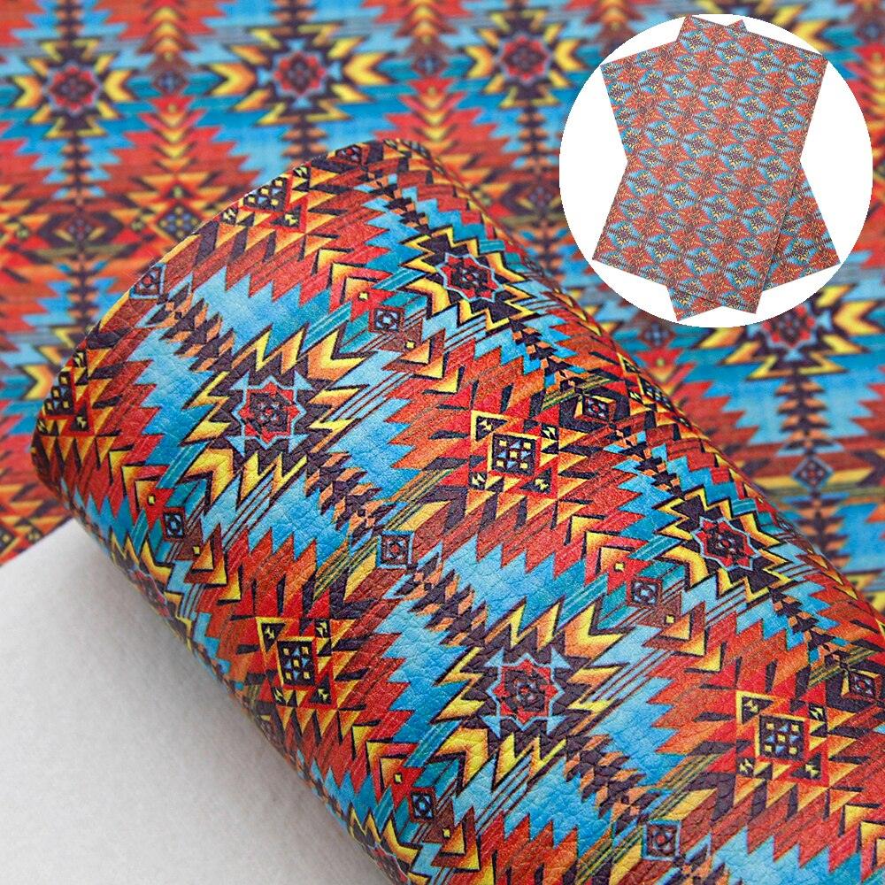 Lisslune | Stylish Geometric Synthetic Leather Creative Sheets for Innovative DIY Creations