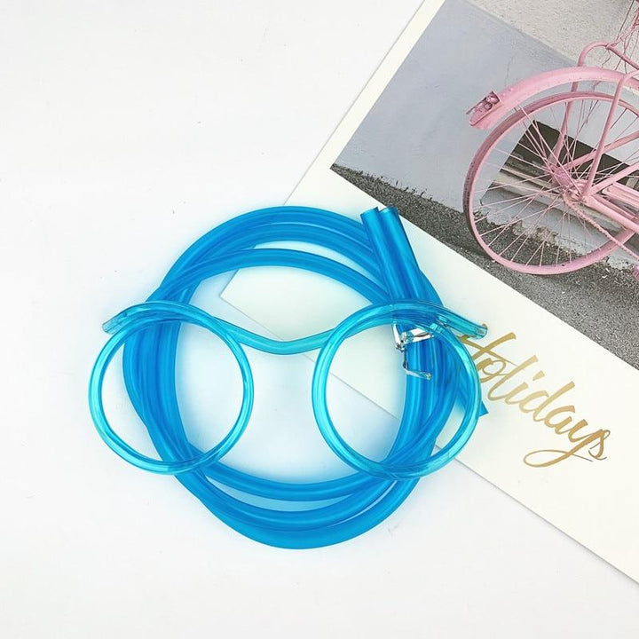 Lisslune | Funny flexible glasses straw