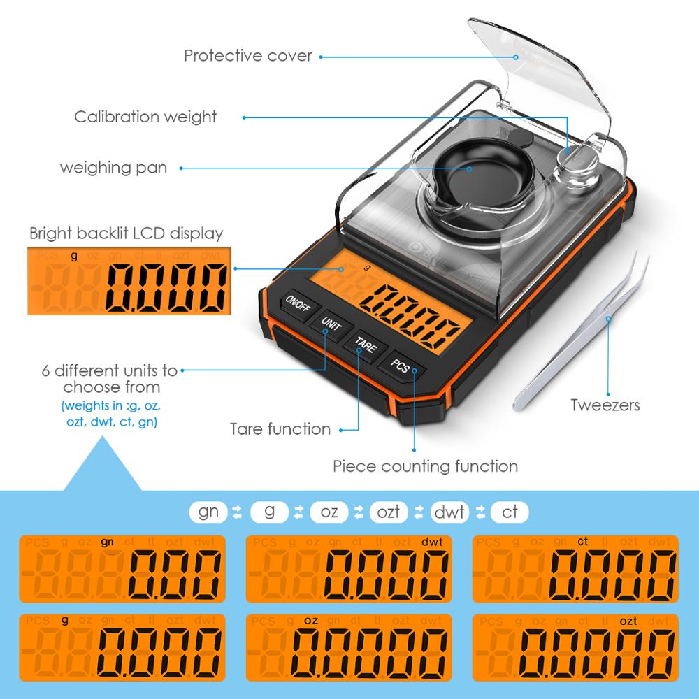 Lisslune | Mini Digital Electronic Pocket Scale