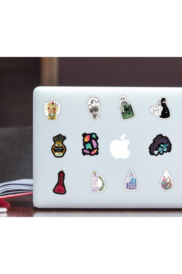 Lisslune | Apothecary Scrapbook Stickers