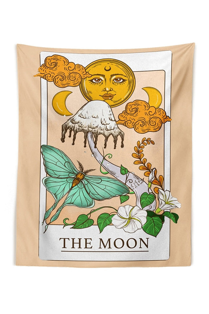Lisslune | Mushroom Psychedelic Tapestry