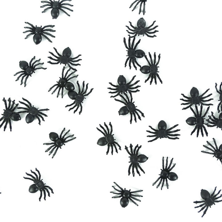 Lisslune | 50Pcs Luminous Glowing Spiders Halloween Decoration