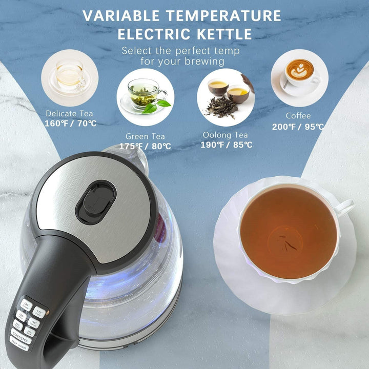Lisslune | Smart Auto Temperature Electric Kettle