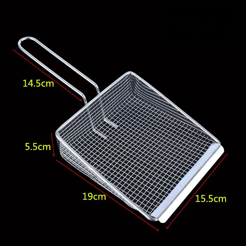 Lisslune | Stainless Steel Fryer Strainer Spatula