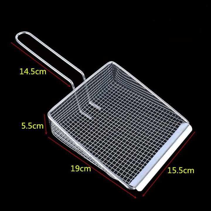 Lisslune | Stainless Steel Fryer Strainer Spatula