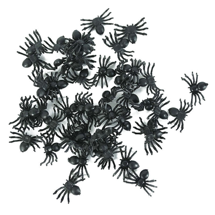Lisslune | 50Pcs Luminous Glowing Spiders Halloween Decoration