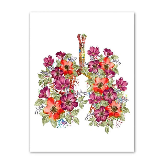 Lisslune | Flower Canvas Poster