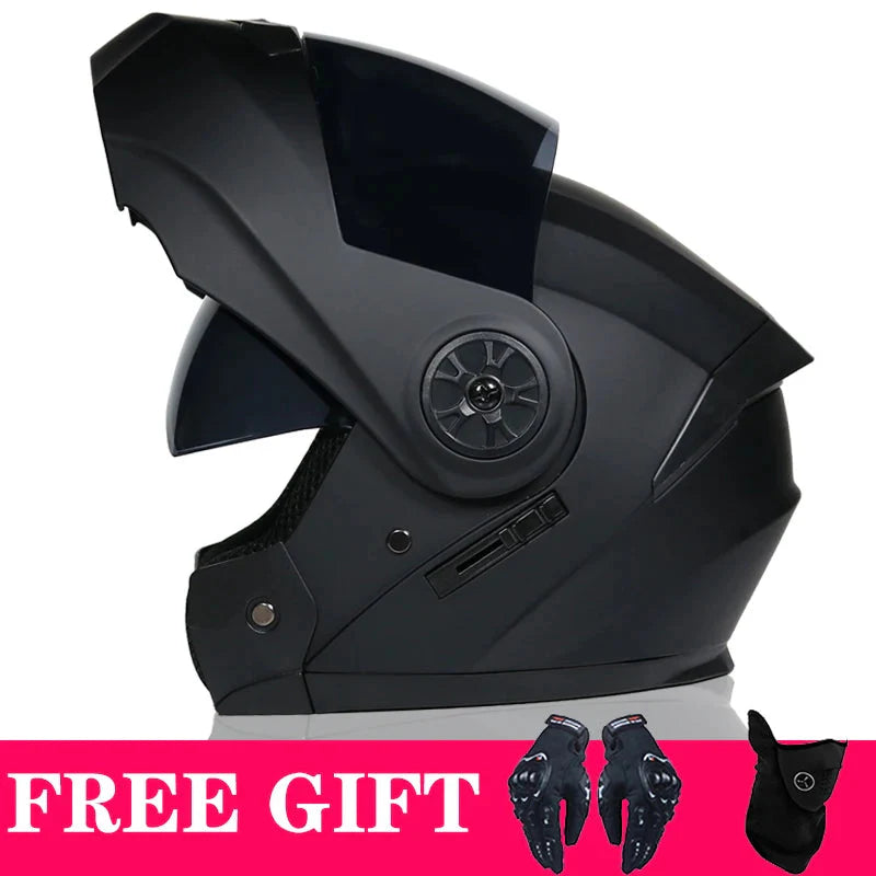 Lisslune | DOT Modular Flip-Up Motorcycle Helmet – RoadGuard