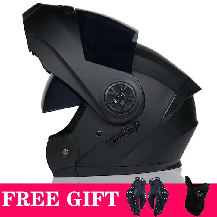 Lisslune | DOT Modular Flip-Up Motorcycle Helmet – RoadGuard