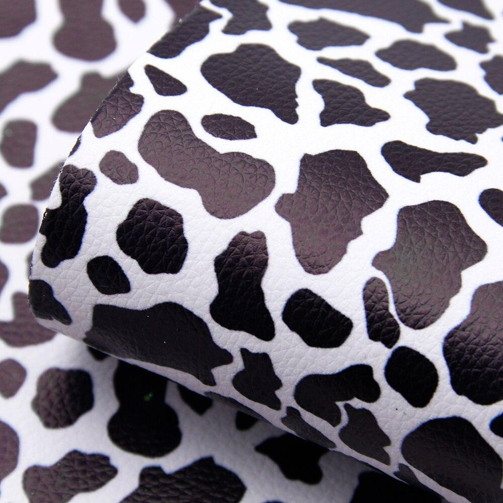 Lisslune | Chic Polka Dot Synthetic Leather Crafting Fabric