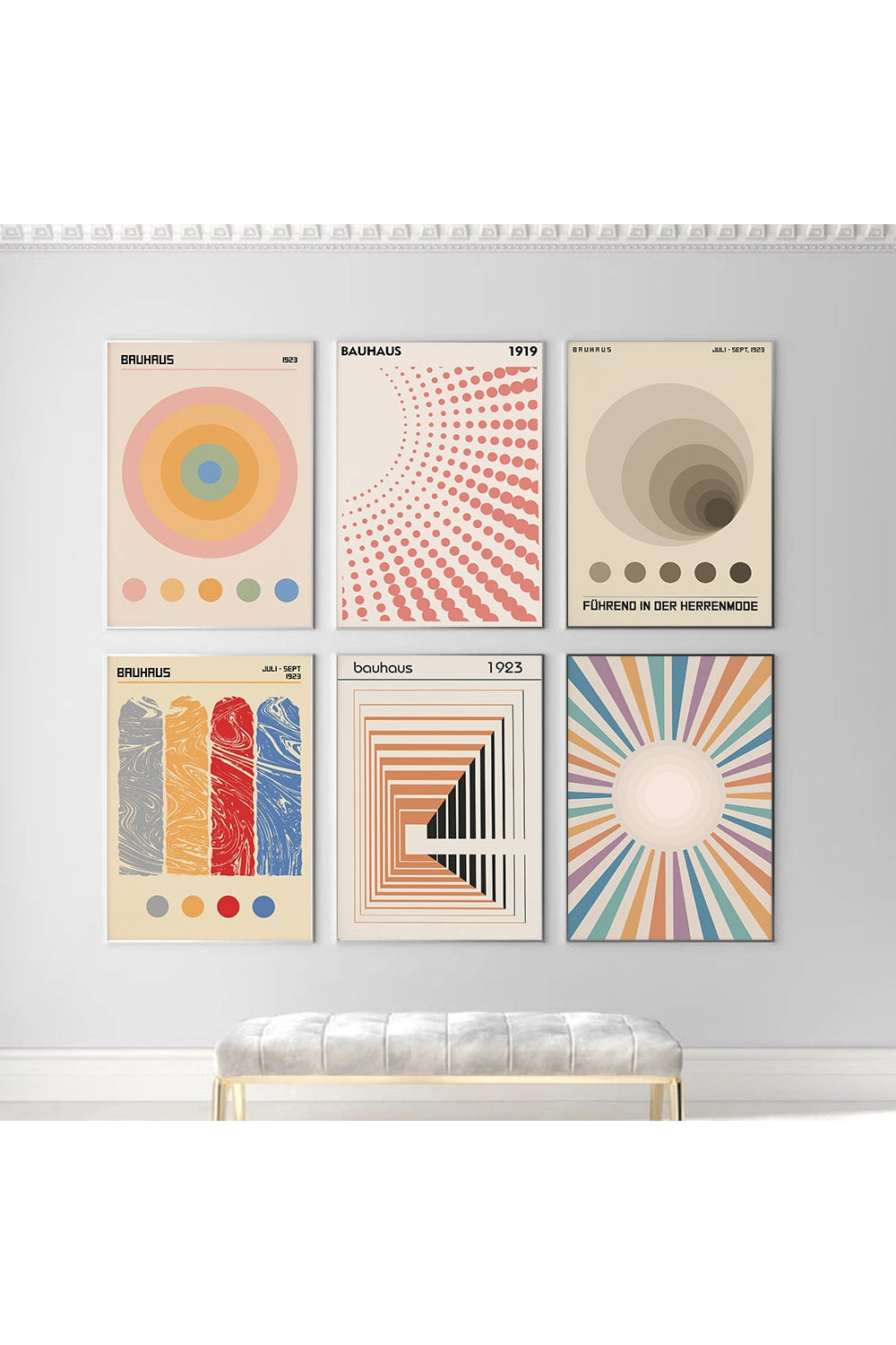 Lisslune | Geometric Canvas Poster