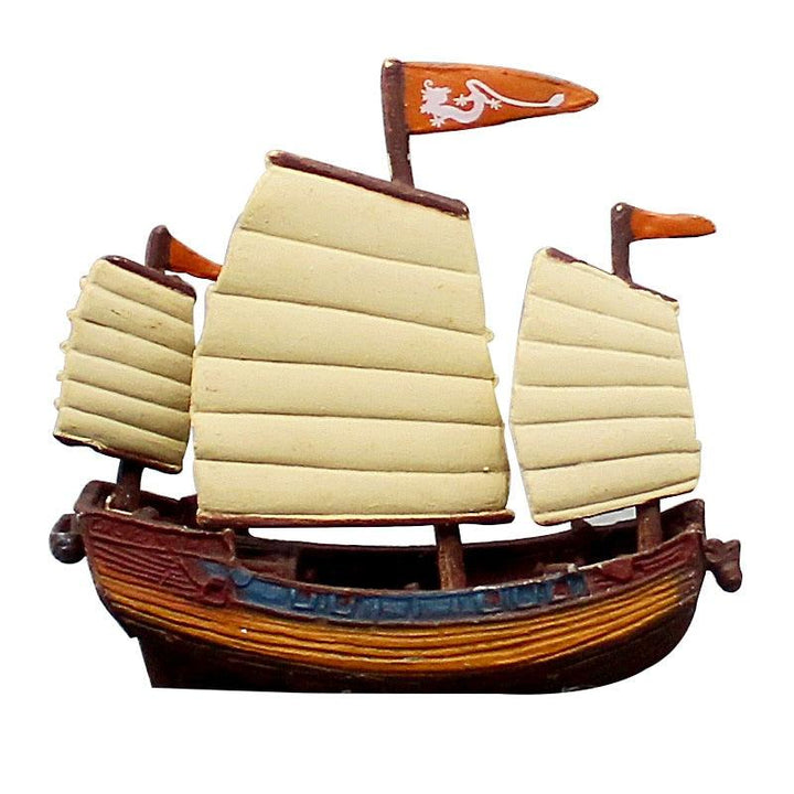 Lisslune | Nautical Charm: Exquisite Handcrafted Sailboat Sculpture
